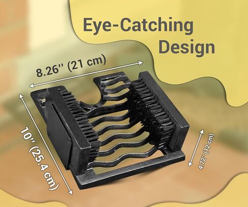 منظف ​​الطين ومزيل جاك ويليز من أرسوك، فرشاة الجر، مكشطة أحذية عالية التحمل، حديد الزهر الخارجي، 14 سم × 23 سم × 27 سم in Kuwait