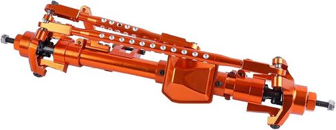 1/6 RC Crawler Aluminum Front Axle Complete for Axial SCX6 AXI05000 Jeep JLU Wrangler RC Car Upgrades (Gold) in Saudi Arabia