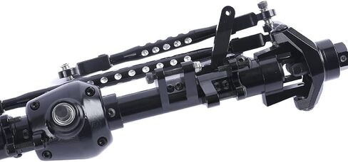 1/6 RC Crawler Aluminum Front Axle Complete for Axial SCX6 AXI05000 Jeep JLU Wrangler RC Car Upgrades (Gold) in Saudi Arabia