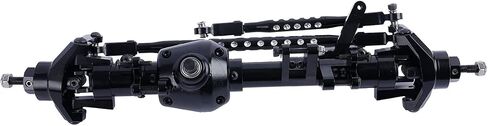 1/6 RC Crawler Aluminum Front Axle Complete for Axial SCX6 AXI05000 Jeep JLU Wrangler RC Car Upgrades (Gold) in Saudi Arabia