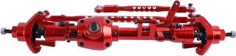 1/6 RC Crawler Aluminum Front Axle Complete for Axial SCX6 AXI05000 Jeep JLU Wrangler RC Car Upgrades (Gold) in Saudi Arabia