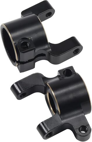 SCX10 II Brass Weights C-Hubs Steering Knuckles 4pcs 130g Front Caster Blocks Portal Drive Counterweight for 1/10 RC Crawler Car 90046 90047 SCX10 II Upgrades Accessories in Saudi Arabia