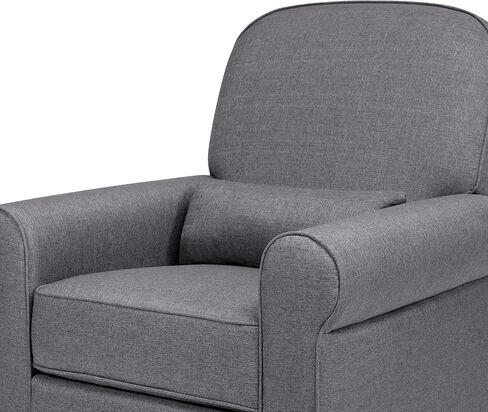 DaVinci Ruby Recliner and Swivel Glider in Shadow Grey, Greenguard Gold Certified in Saudi Arabia