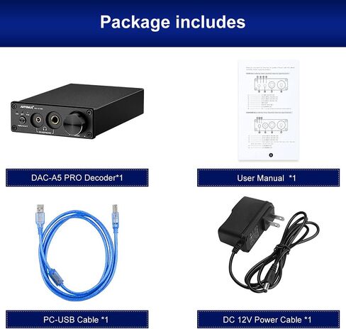 ترقية AIYIMA DAC مضخم سماعة الرأس DAC-A5pro جهاز فك ترميز الصوت بصري/محوري/USB رقمي إلى محول تناظري 24 بت/192 كيلو هرتز CM6642+ESS9018K2M+OPA2134 NE5532+TPA6120 in Kuwait