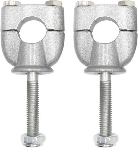 Motorcycle Handlebar Risers Mount Clamps 22mm 7/8" for Motorcycle Dirt Bike Pit Bike ATV Scooter Moped (2PCS) in Saudi Arabia