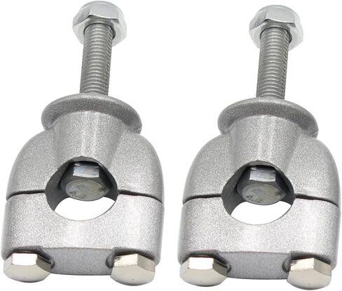 Motorcycle Handlebar Risers Mount Clamps 22mm 7/8" for Motorcycle Dirt Bike Pit Bike ATV Scooter Moped (2PCS) in Saudi Arabia