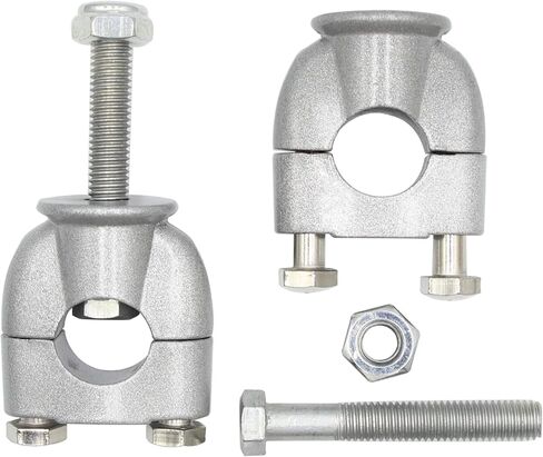 Motorcycle Handlebar Risers Mount Clamps 22mm 7/8" for Motorcycle Dirt Bike Pit Bike ATV Scooter Moped (2PCS) in Saudi Arabia