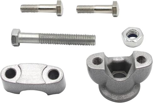 Motorcycle Handlebar Risers Mount Clamps 22mm 7/8" for Motorcycle Dirt Bike Pit Bike ATV Scooter Moped (2PCS) in Saudi Arabia