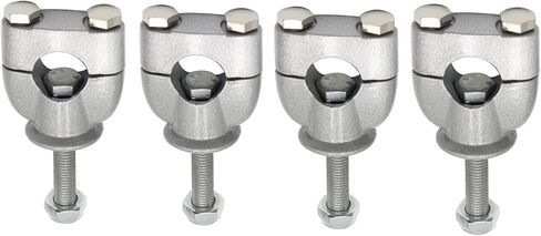 Motorcycle Handlebar Risers Mount Clamps 22mm 7/8" for Motorcycle Dirt Bike Pit Bike ATV Scooter Moped (2PCS) in Saudi Arabia