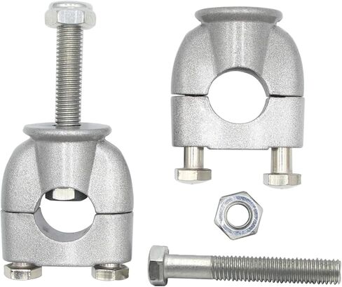 Motorcycle Handlebar Risers Mount Clamps 22mm 7/8" for Motorcycle Dirt Bike Pit Bike ATV Scooter Moped (2PCS) in Saudi Arabia