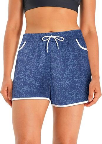 APTRO Women's Casual Swim Shorts Quick Dry Beach Shorts Summer Shorts BW13 M in Kuwait