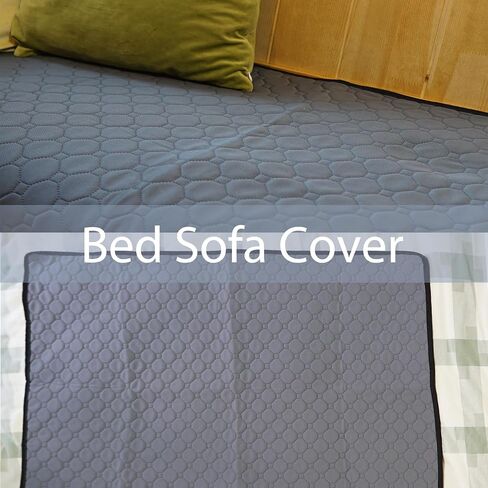 Waterproof Guinea Pig Cage Liners, Reusable Washable Pee Pads for Small Animals, Fast-Absorbing& Anti-Slip Guinea Pig Bedding for Guinea Pigs, Rabbits - 23"x47" in Saudi Arabia