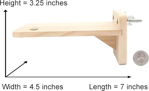 Alfie Pet - Wilmer Wood Platform for Mouse, Chinchilla, Rat, Gerbil and Dwarf Hamster in Kuwait