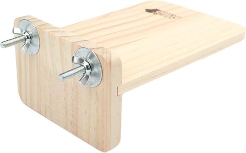 Alfie Pet - Wilmer Wood Platform for Mouse, Chinchilla, Rat, Gerbil and Dwarf Hamster in Kuwait