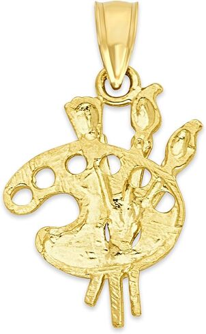 قلادة الرسام من الذهب الخالص عيار 10 قيراط - مجوهرات فنية in Kuwait