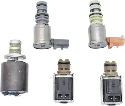 4L60E 4L65E مجموعة الملف اللولبي ناقل الحركة الإلكتروني للتحكم في الضغط التحول TCC PWM 3-2 ملفات لولبية للأسفل متوافقة مع GM 1996-2002 in Kuwait