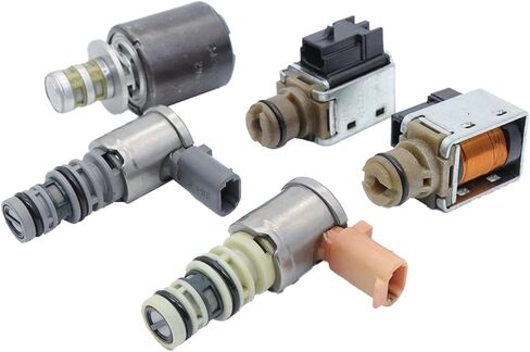 4L60E 4L65E مجموعة الملف اللولبي ناقل الحركة الإلكتروني للتحكم في الضغط التحول TCC PWM 3-2 ملفات لولبية للأسفل متوافقة مع GM 1996-2002 in Kuwait