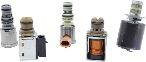 4L60E 4L65E مجموعة الملف اللولبي ناقل الحركة الإلكتروني للتحكم في الضغط التحول TCC PWM 3-2 ملفات لولبية للأسفل متوافقة مع GM 1996-2002 in Kuwait