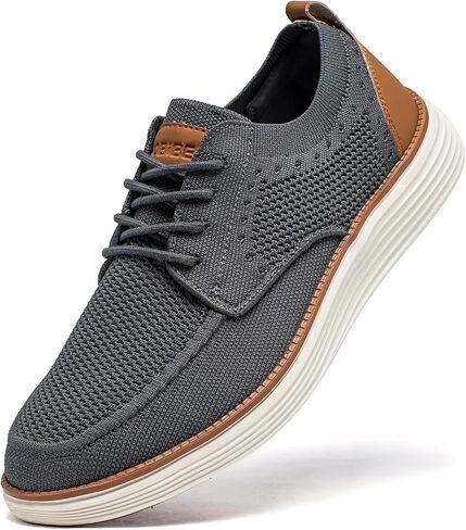 أحذية HOBIBEAR الرجالية ذات التصميم الشبكي من HOBIBEAR أحذية رياضية خفيفة الوزن كاجوال للعمل in Saudi Arabia