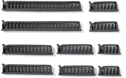 Formulamod Self Adhesive Cable Comb Kit, Sleeve Management Tools Wire Organizer Comb Computer Case Cable Clips, Multipurpose Wire Clamps (Black) in Saudi Arabia