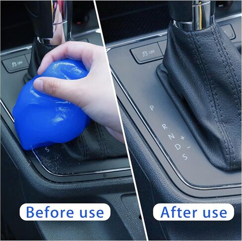 جل تنظيف السيارة العالمي، جل تنظيف لتفاصيل السيارة، منظف شقوق غبار السيارات، فتحة تهوية داخلية لإزالة التفاصيل، تنظيف المعجون للوحة المفاتيح وأجهزة الكمبيوتر المحمولة (أزرق) in Kuwait