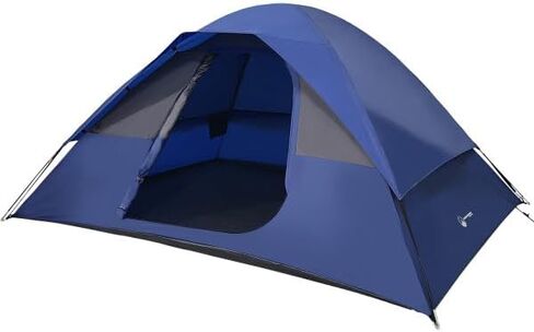 Wakeman Tents Family Camping Tent - Includes Rain Fly and Carrying Bag - Easy Set Up Tent for Backpacking, Hiking, or Beach Use by Wakeman Outdoors in Saudi Arabia