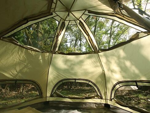 DOD Kinoko Mushroom Tent|Outdoor Tents for Camping Easy Set Up| Hiking Tents for Backpacking | Red in Kuwait