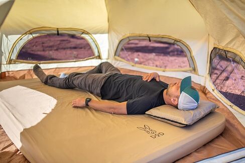 DOD Kinoko Mushroom Tent|Outdoor Tents for Camping Easy Set Up| Hiking Tents for Backpacking | Red in Kuwait