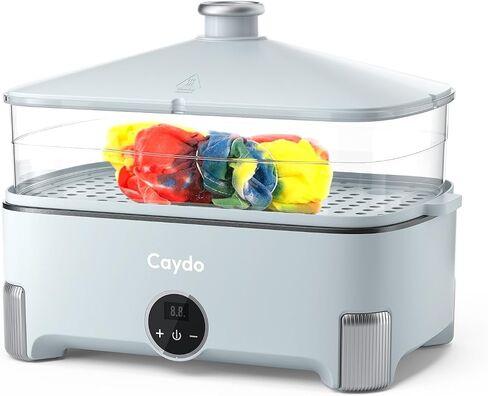 Caydo Tie-Dye Fixation Machine - Quick and Easy 20-40 Min Process for Vibrant Results | Enhanced Color Fixation with Steam Heating | Ideal for Tie Dye Projects in Saudi Arabia