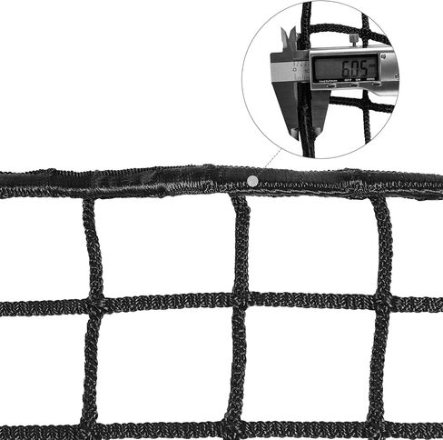Baseball Backstop Nets, Nylon Baseball Netting Pro High Impact Sports Netting Material 10'x10'/10'x20'/10'x30'(Net Only) in Saudi Arabia