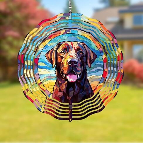French Bulldog Wind Spinner Pet Dog Memorial Gifts 3D Aluminum Metal Kinetic Hanging Wind Sculpture Spinners for Yard and Garden Indoor Outdoor Window Garden Decoration 8 Inch (French Bulldog 2) in Saudi Arabia