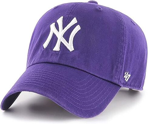 New York Yankees Purple Clean Up Adjustable Hat, Adult One Size Fits All in Saudi Arabia