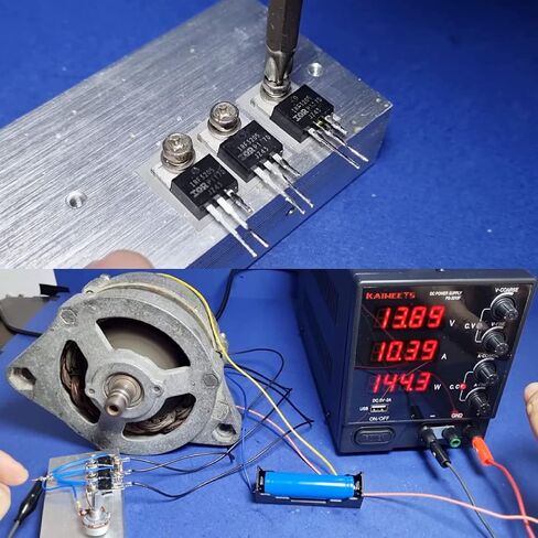 20 pcs IRF540 IRF540N Mosfet Transistor 33A 100V N-Channel Power MOSFET TO-220 with Heatsink Screw Washer Rubber Silicone Screwdriver for Home Industry and DIY in Saudi Arabia