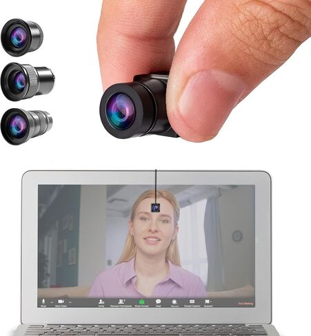 TELEPROMPTER PAD EyeMeeting Screen Cam – Perfect Eye Contact Webcam & On-Screen Prompter for Zoom Skype Videoconference, Online Meeting, Calls & Lessons, Software Included, Integrated Microphone in Kuwait