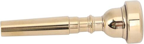 Bb Tone Trumpet Mouthpiece, Metal Gold Trumpet Mouthpiece, 3C 5C 7C(Gold 7C) in Saudi Arabia