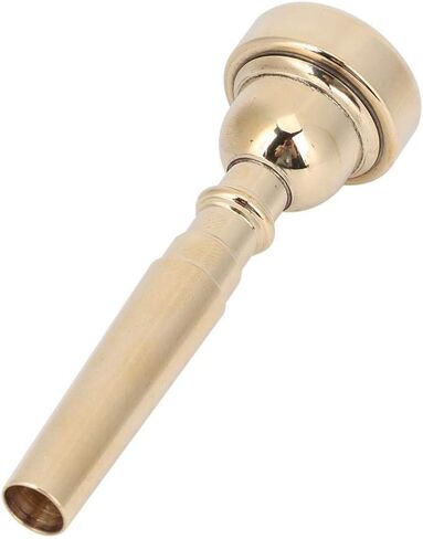 Bb Tone Trumpet Mouthpiece, Metal Gold Trumpet Mouthpiece, 3C 5C 7C(Gold 7C) in Saudi Arabia
