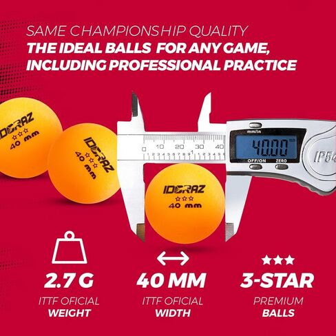 Ping Pong Balls (6pack Orange) in Kuwait