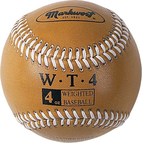 Markwort Weighted 9-Inch Baseballs-Leather Cover (Individually Boxed) in Saudi Arabia