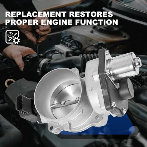Fuel Injection Electronic Throttle Body, 5.4L V8 Engine Compatible with Ford F-150 250 350 2004-2014 Expedition Lincoln Mark LT Navigator 8L3Z-9E926-A S20001 in Kuwait