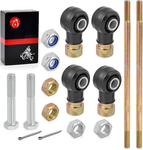 2x Left and Right Tie Rod Set 31.2cm for Polaris Scrambler 500 Sportsman 400 450 500 HO 570 600 700 800 Trail Boss 330 Trail Blazer 330 in Saudi Arabia