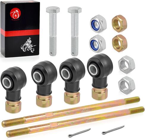 2x Left and Right Tie Rod Set 31.2cm for Polaris Scrambler 500 Sportsman 400 450 500 HO 570 600 700 800 Trail Boss 330 Trail Blazer 330 in Saudi Arabia