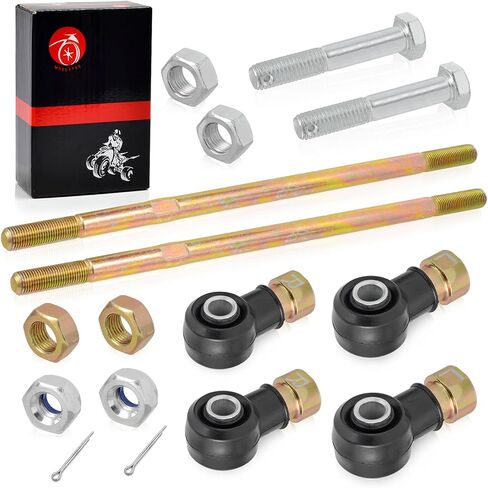 2x Left and Right Tie Rod Set 31.2cm for Polaris Scrambler 500 Sportsman 400 450 500 HO 570 600 700 800 Trail Boss 330 Trail Blazer 330 in Saudi Arabia