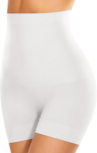 سراويل داخلية نسائية بدون خياطة، سراويل قصيرة سهلة الارتداء تحت الفساتين ملابس داخلية عالية الخصر للنساء ملابس داخلية للتحكم في البطن in Kuwait