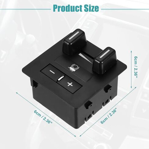 ACROPIX Trailer Brake Control Switch Trailer Brake Controller Module Switch Fit for Chevrolet Avalanche - Pack of 1 Black in Saudi Arabia