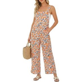 بذلة YOINS للسيدات كاجوال صيفية كاجوال بوهو واسعة الساق فضفاضة تناسب ملابس العمل مع جيوب in Kuwait