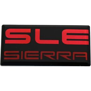SSDD SLE Sierra Cab Emblem Replacement for GMC 1500 2500 3500 Pillar Cab Roof Side Badge 88 89 90 91 New - 1pcs (Chrome) CH-SLEsierra in Saudi Arabia