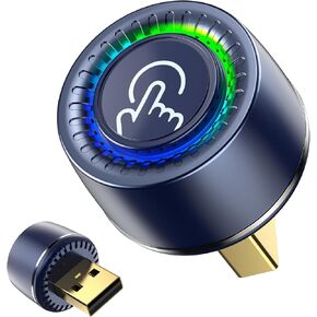 محول CarPlay لاسلكي صغير 2026 لهواتف iPhone وAndroid Auto، دونجل بلوتوث سهل الاستخدام مع اتصال سريع ومستقر، يحول السلكية إلى محول تشغيل سيارة لاسلكي، لمركبات 2016+ in Kuwait