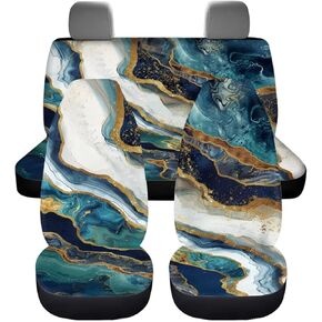 Cow Print Car Seat Covers Set Aztec Seat Covers for Cars, Breathable Sweat Absorbing Universal Auto Front Seats Protector Fits for Car SUV Sedan Truck in Saudi Arabia