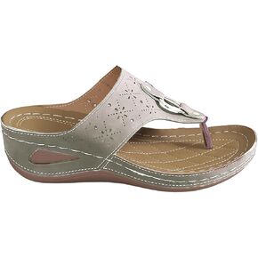 Orthopedic Sandals for Women Comfort Dressy Flip Flops Arch Support T-Stray Wide Width Slippers Beach Walking 2025 Wedge Casual Comfortable Flat Open Toe Platform Non-Slip Summer Dress Shoes in Kuwait