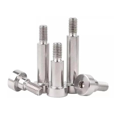 1/10pcs M2 M2.5 M3 M4 M5 M6 M8 M10 M12 304 Stainless Steel Hex Hexagon Socket Cap Allen Head Shoulder Roller Bearing Stuff Screw 10Pcs 2.5-M2 80mm in Kuwait